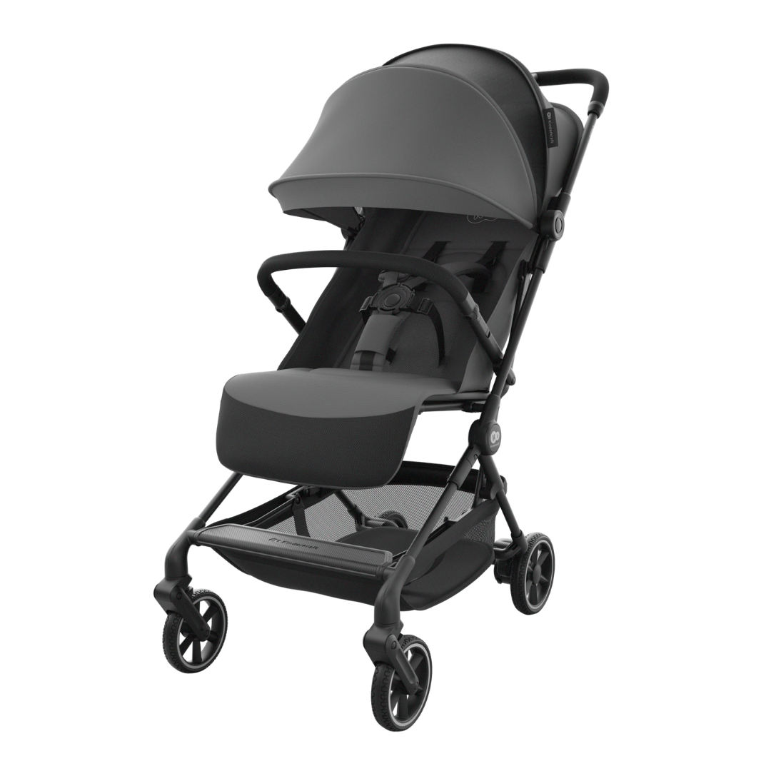 Kinderkraft NEBO бебешка количка PLATINUM GRAY