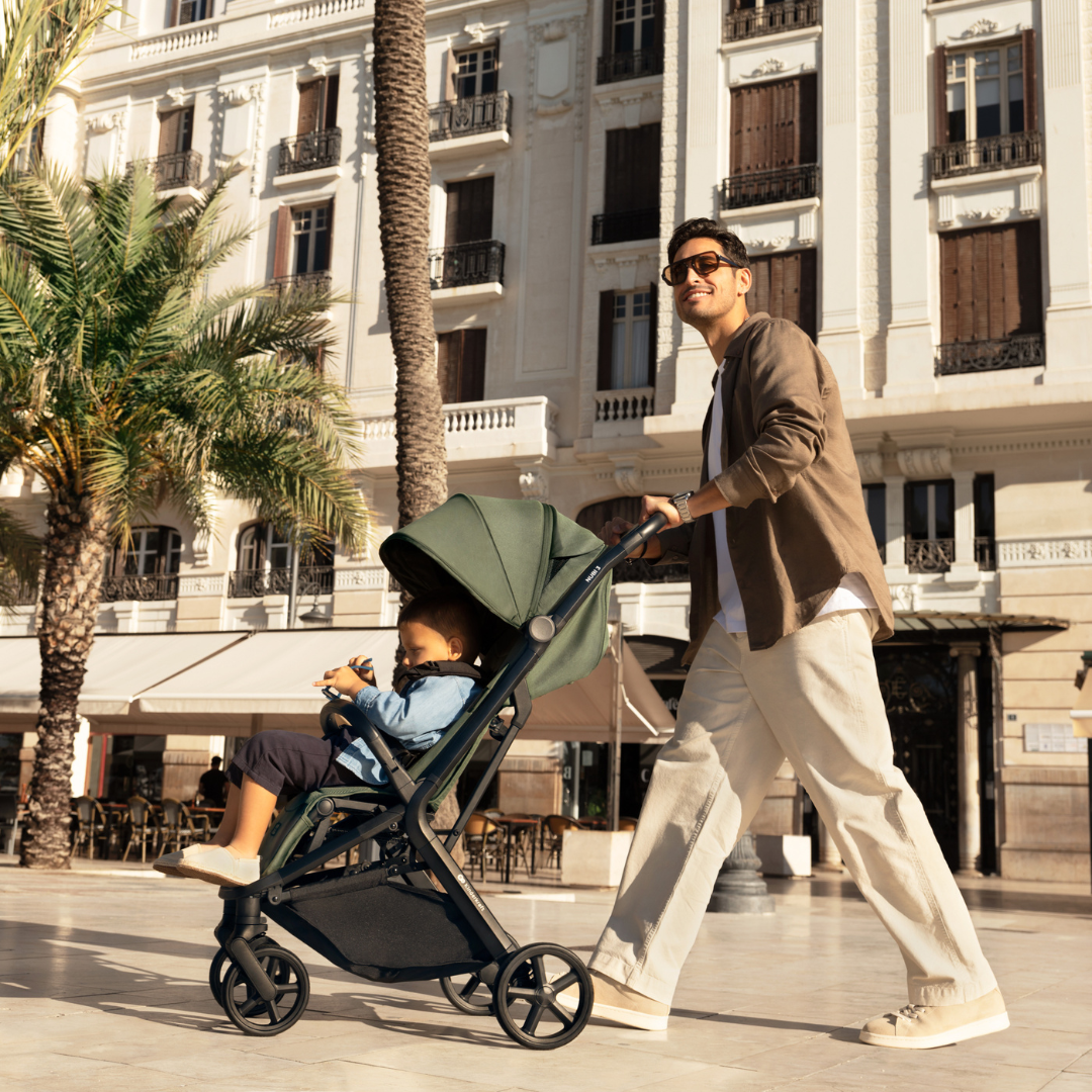 Kinderkraft NUBI 3 бебешка количка DARK RUBY