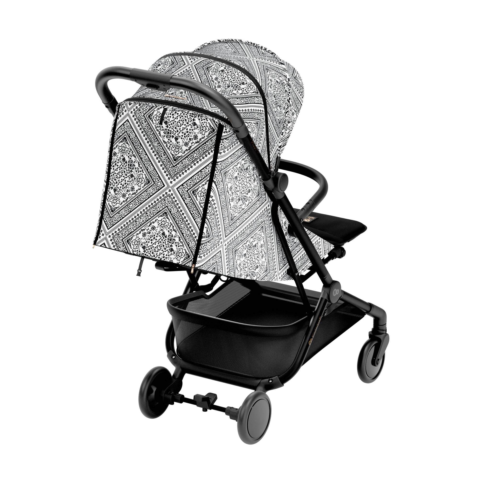 Kinderkraft PILOT 2 бебешка количка BIZUU Lunar Black