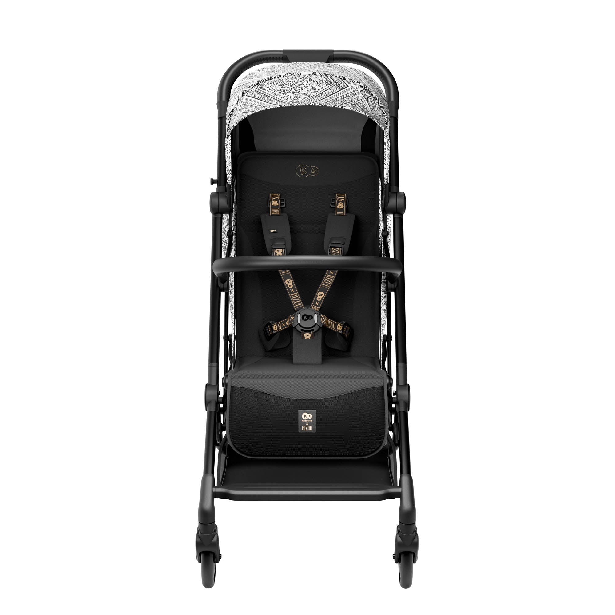 Kinderkraft PILOT 2 бебешка количка BIZUU Lunar Black