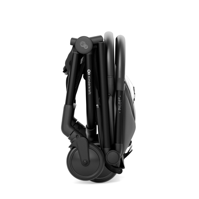 KinderKraft PILOT 2 бебешка количка PLATINUM GRAY