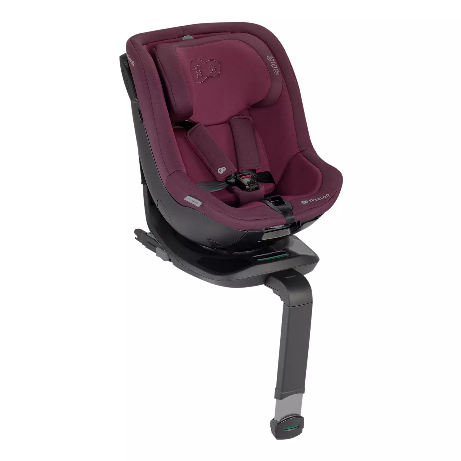 KinderKraft столче за кола I-GUARD Cherry Pearl KCIGUA00RED0000