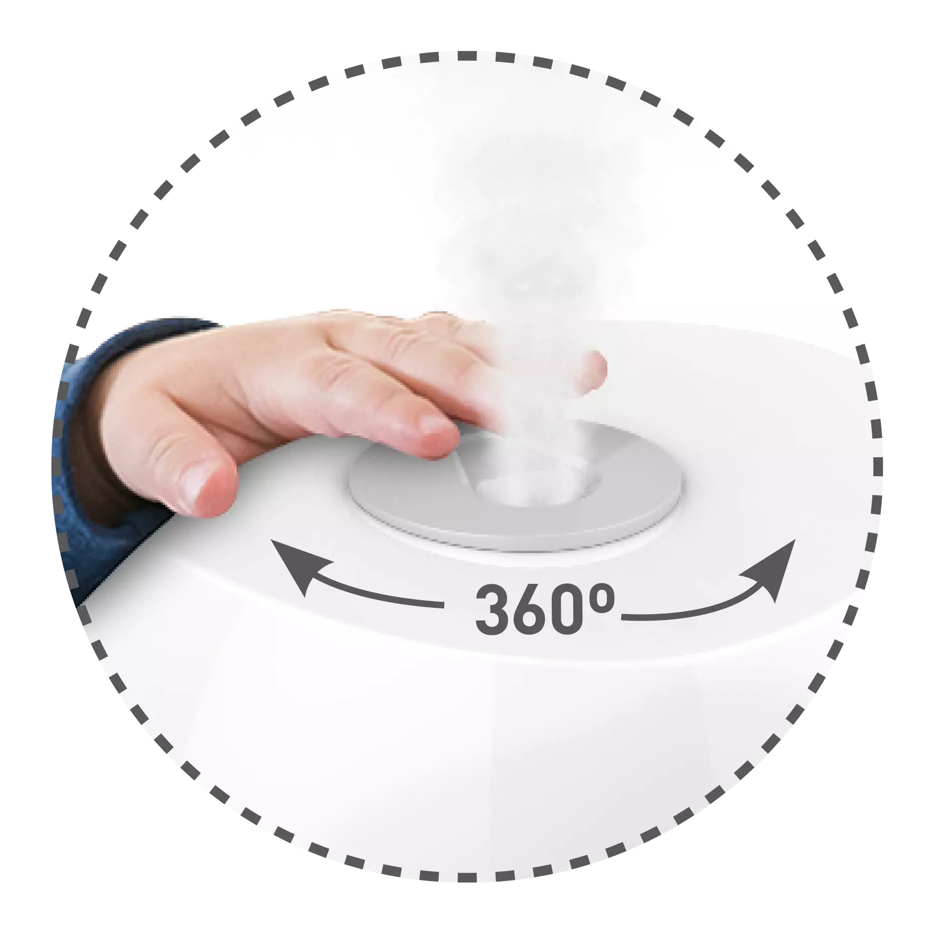 1824 Nuvita Ariasana ултразвуков овлажнител с йонизатор