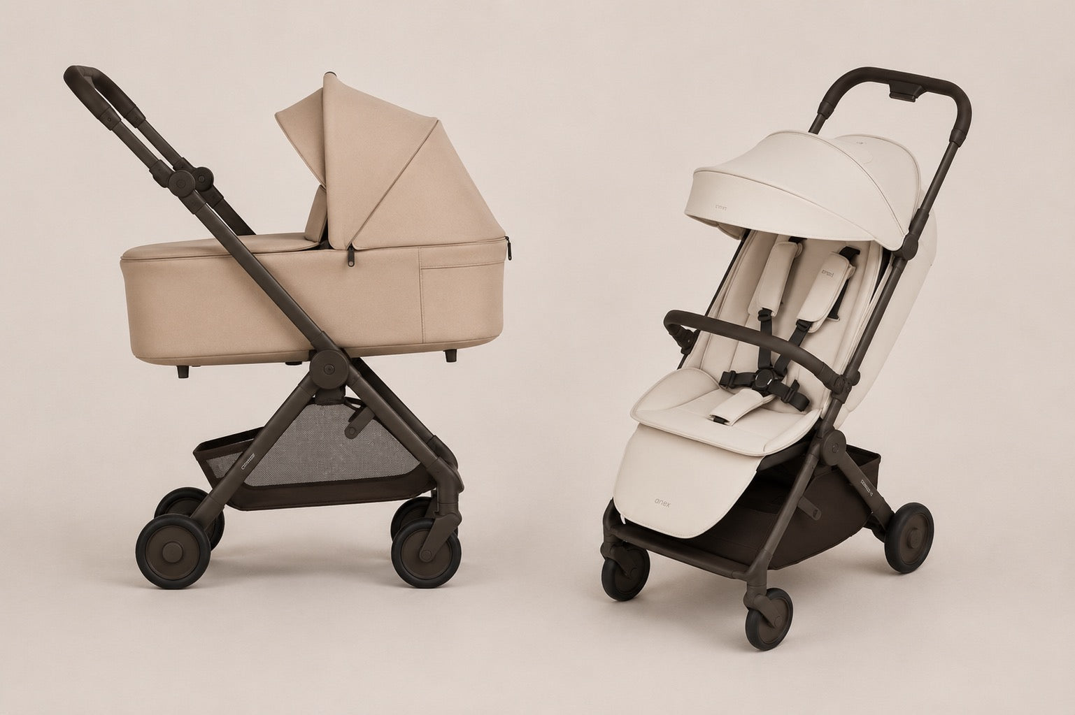 Anex Air-Q бебешка количка 2 в 1 Karamell COMBO Karamell + Vanille / PRE ORDER АВГУСТ/