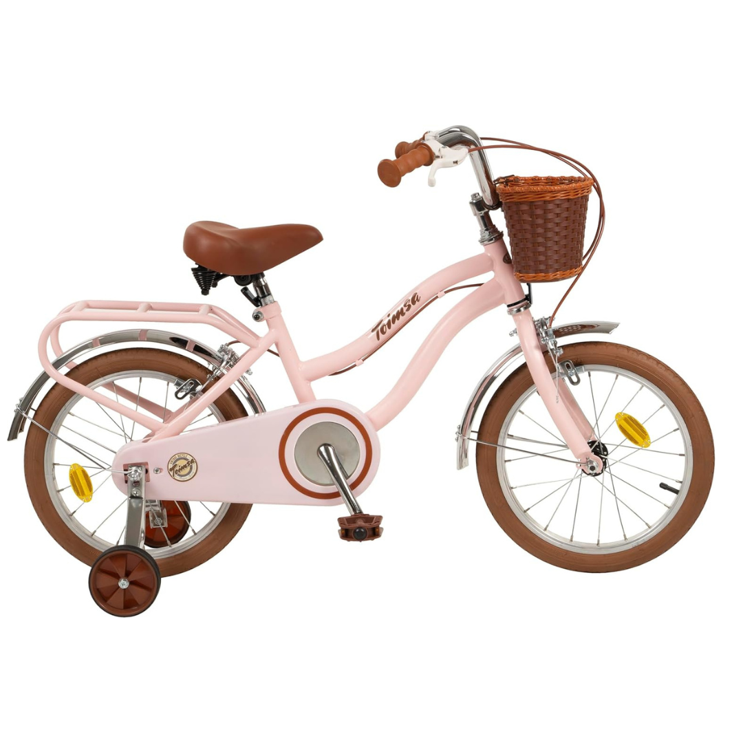 Toimsa детски велосипед 16" VINTAGE PINK