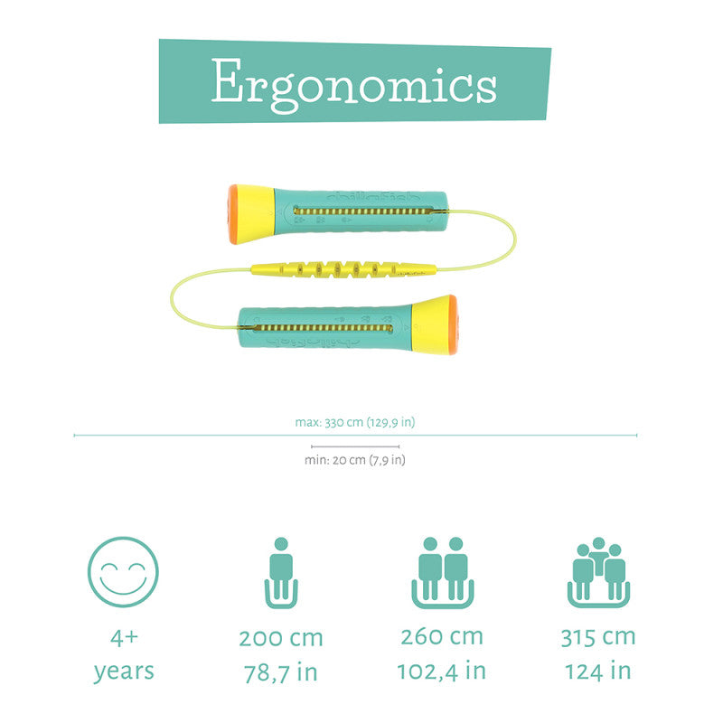 Chillafish Skibbi CPSB01MIN въже за скачане Mint