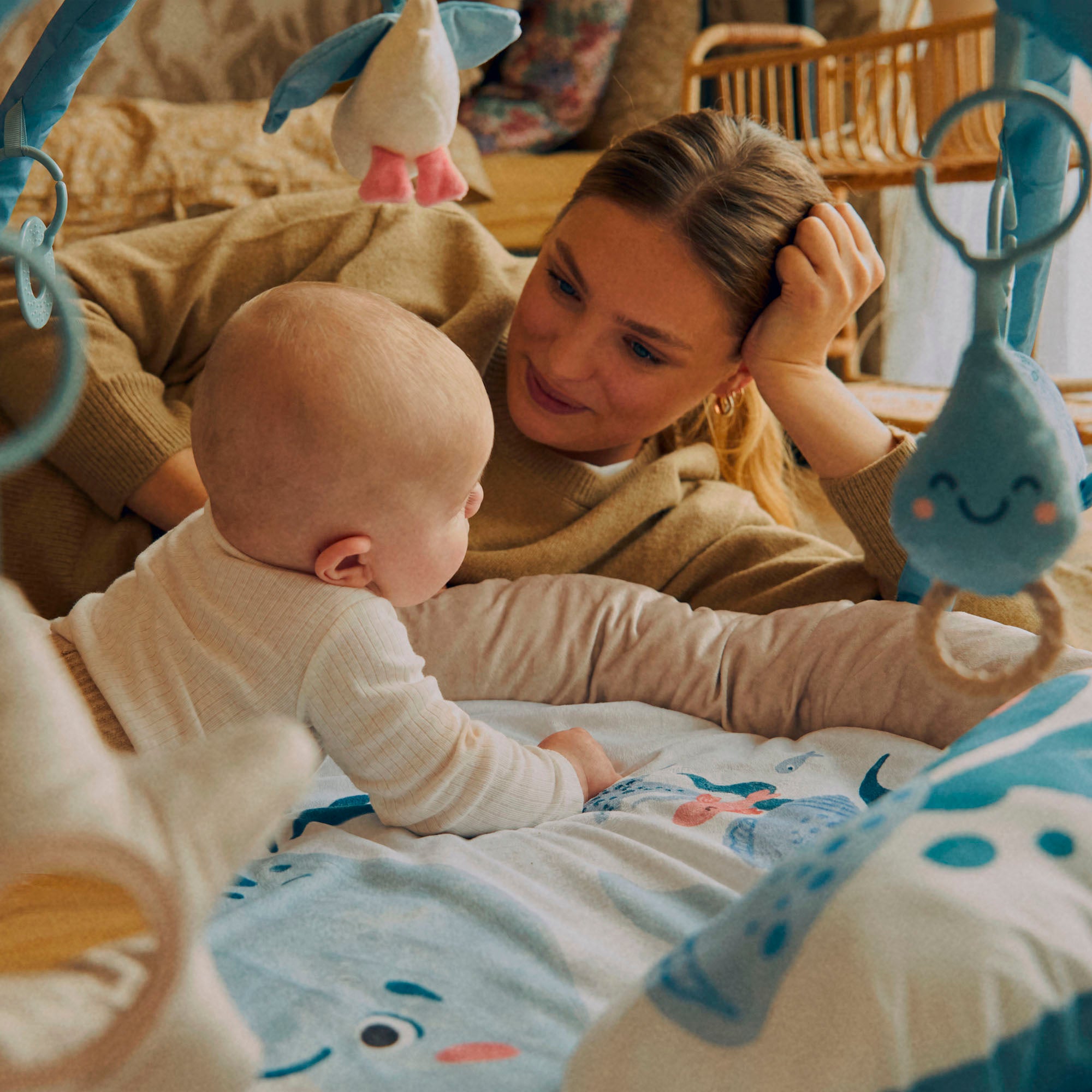 KinderKraft COZYPLAY активна гимнастика NORGIC BREEZE