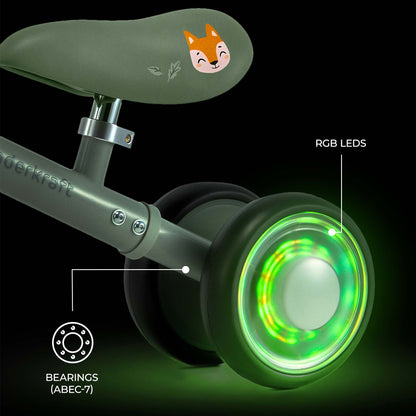Kinderkraft CUTIE FLASH ride on GREEN