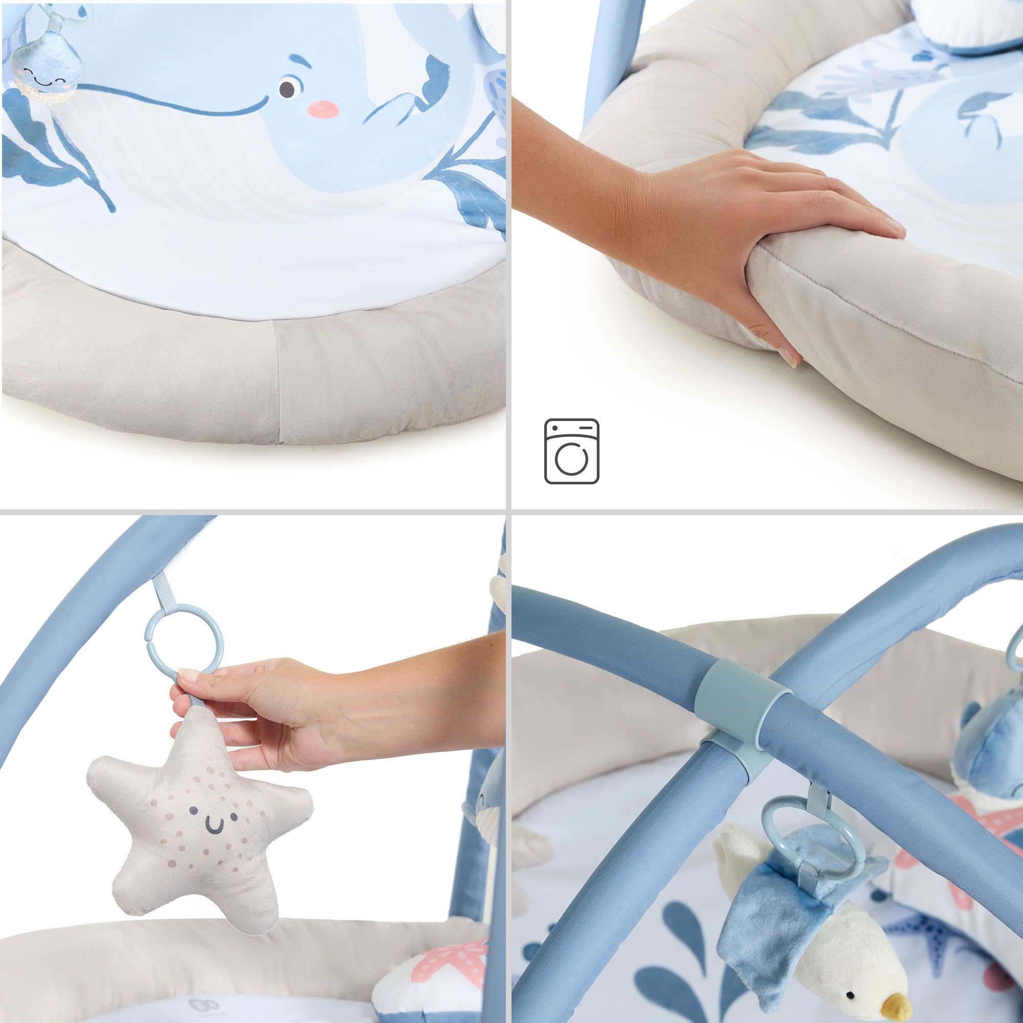 KinderKraft COZYPLAY активна гимнастика NORGIC BREEZE