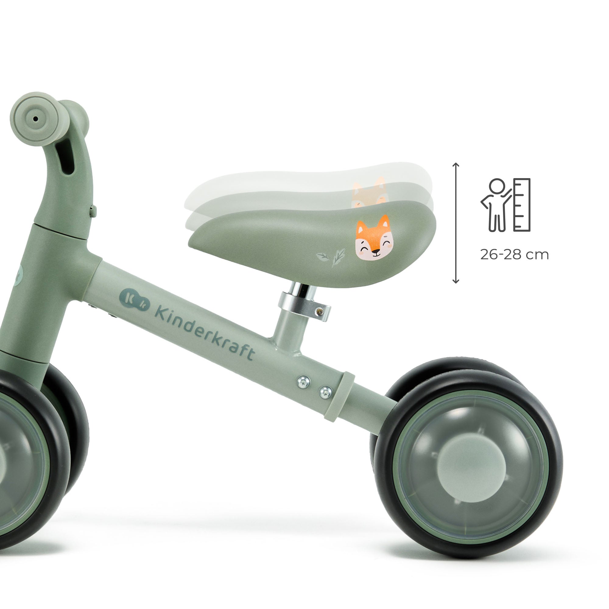 Kinderkraft CUTIE FLASH ride on GREEN
