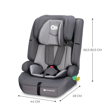 Kinderkraft SAFETY FIX 2 столче за кола GREY