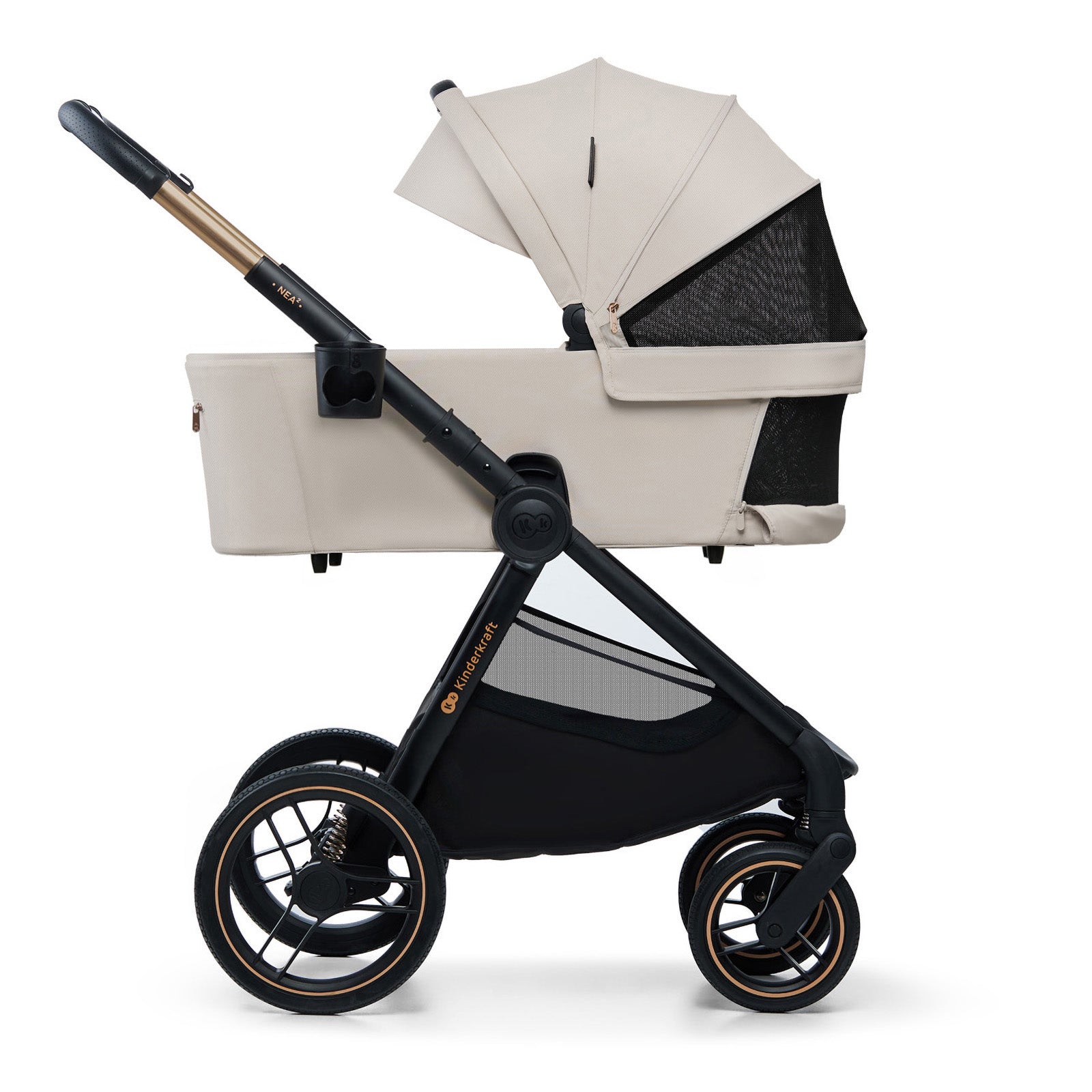 KinderKraft бебешка количка 2в1 NEA 2.0 SOFT BEIGE