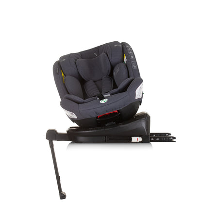 Chipolino Столче за кола 360 I-size 40-150 ТОРИНО гранит