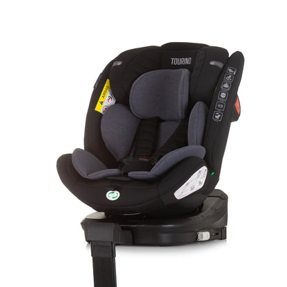 Chipolino Столче за кола 360 I-size 40-150 ТОРИНО обсидиа