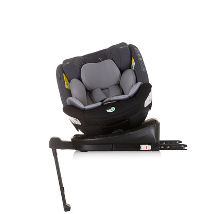 Chipolino Столче за кола 360 I-size 40-150 ТОРИНО сиво ми