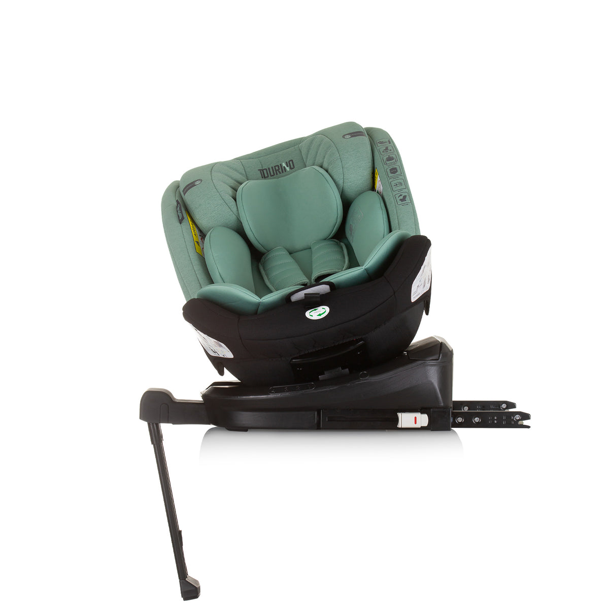 Chipolino Столче за кола 360 I-size 40-150 ТОРИНО зелено