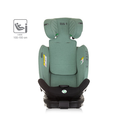 Chipolino Столче за кола 360 I-size 40-150 ТОРИНО зелено
