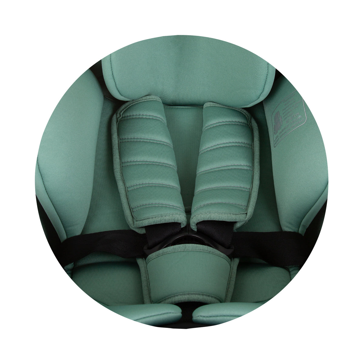 Chipolino Столче за кола 360 I-size 40-150 ТОРИНО зелено
