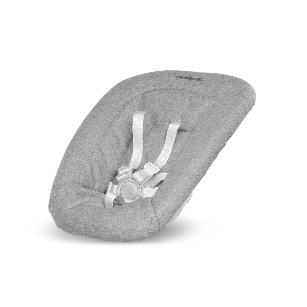 Foppapedretti-шезлонг за новородено за стол за хранене Tiramisu Grey melange