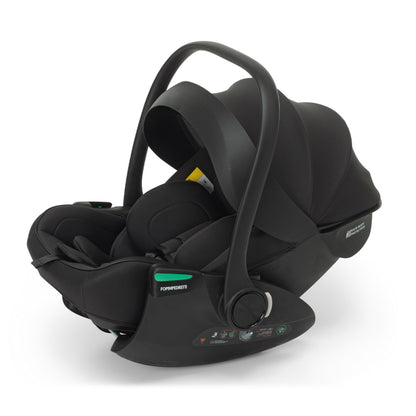 Комплект столче за кола Foppapedretti 3 в 1 Disk Grow i-Size + база Disk i-Size + столче Disk Infant i-Size ebony