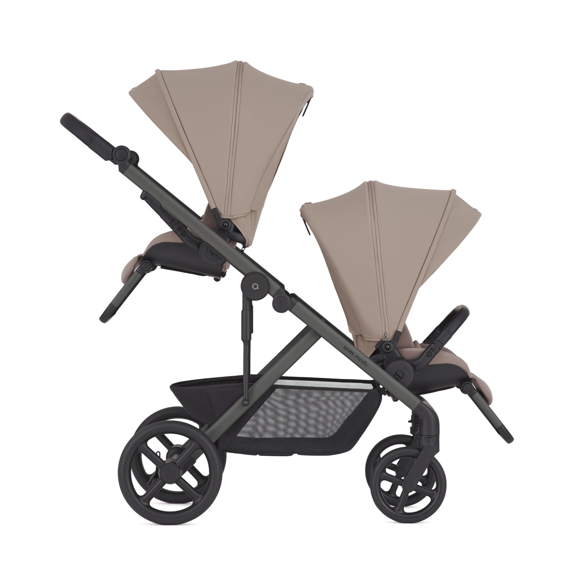 Бебешка количка Anex Modu Double Seat Rooty & Greeny