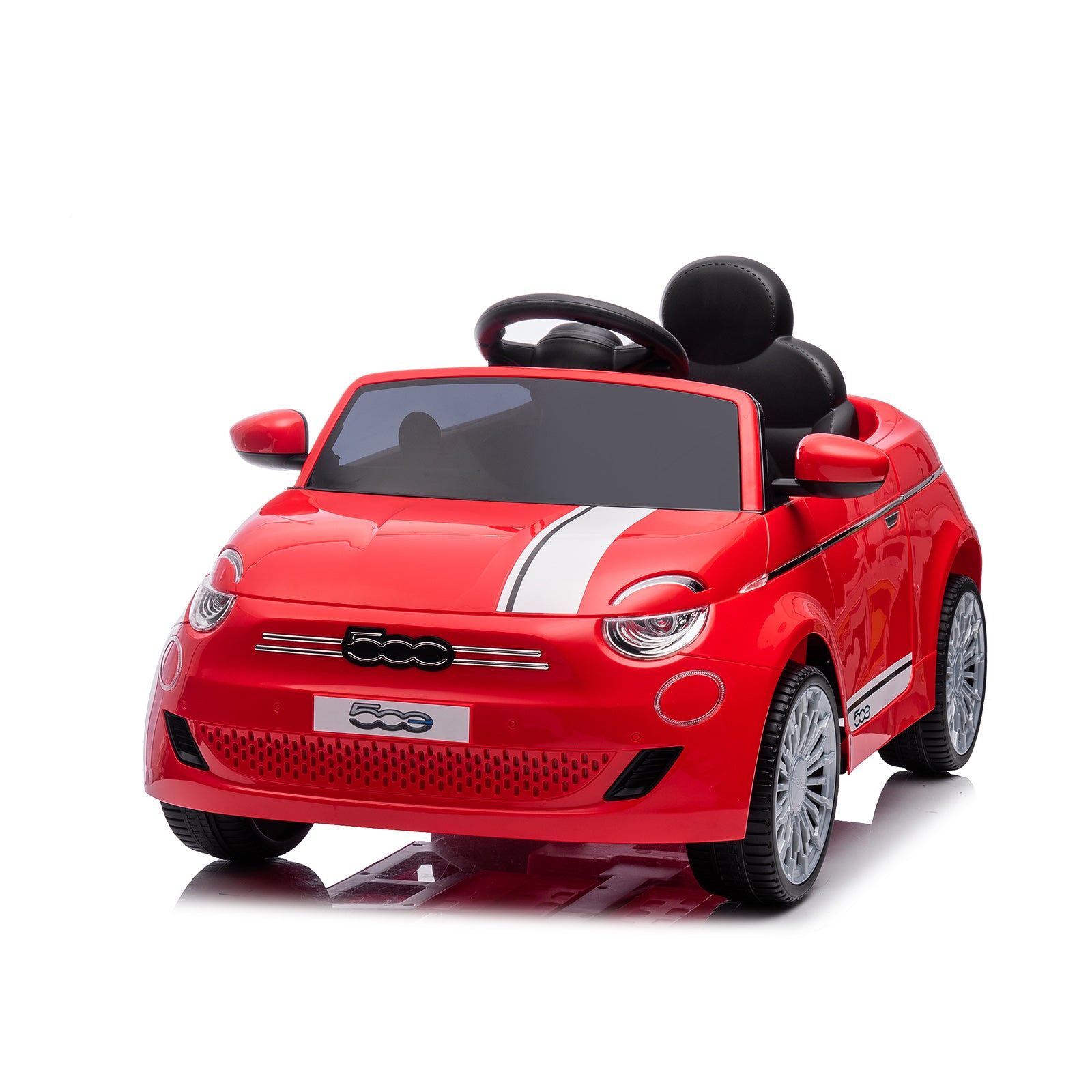 Chipolino Електрическа кола FIAT 500 червена