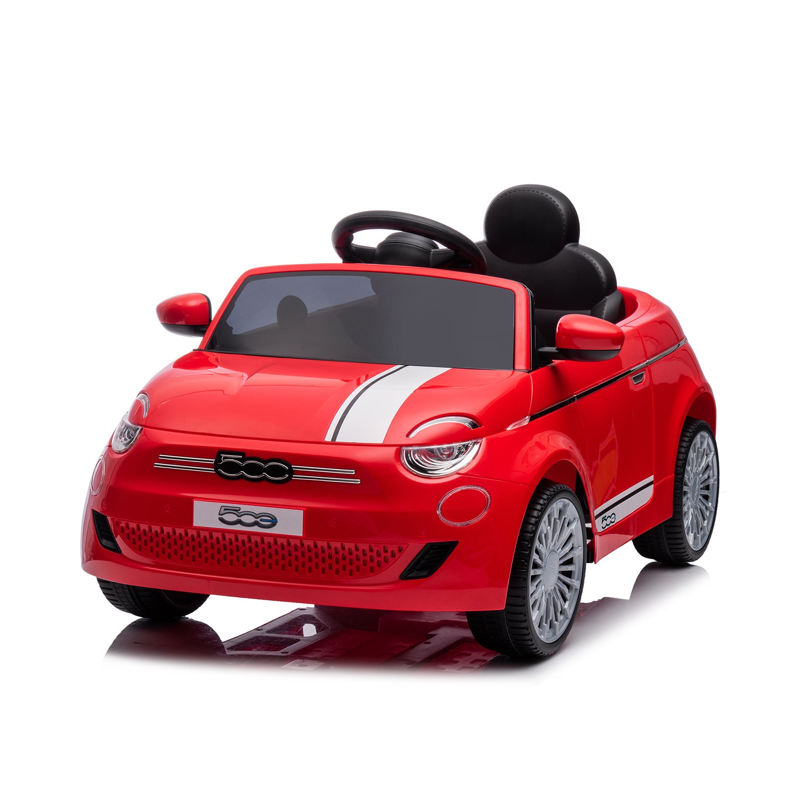 Chipolino Електрическа кола FIAT 500 червена
