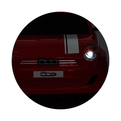 Chipolino Електрическа кола FIAT 500 червена