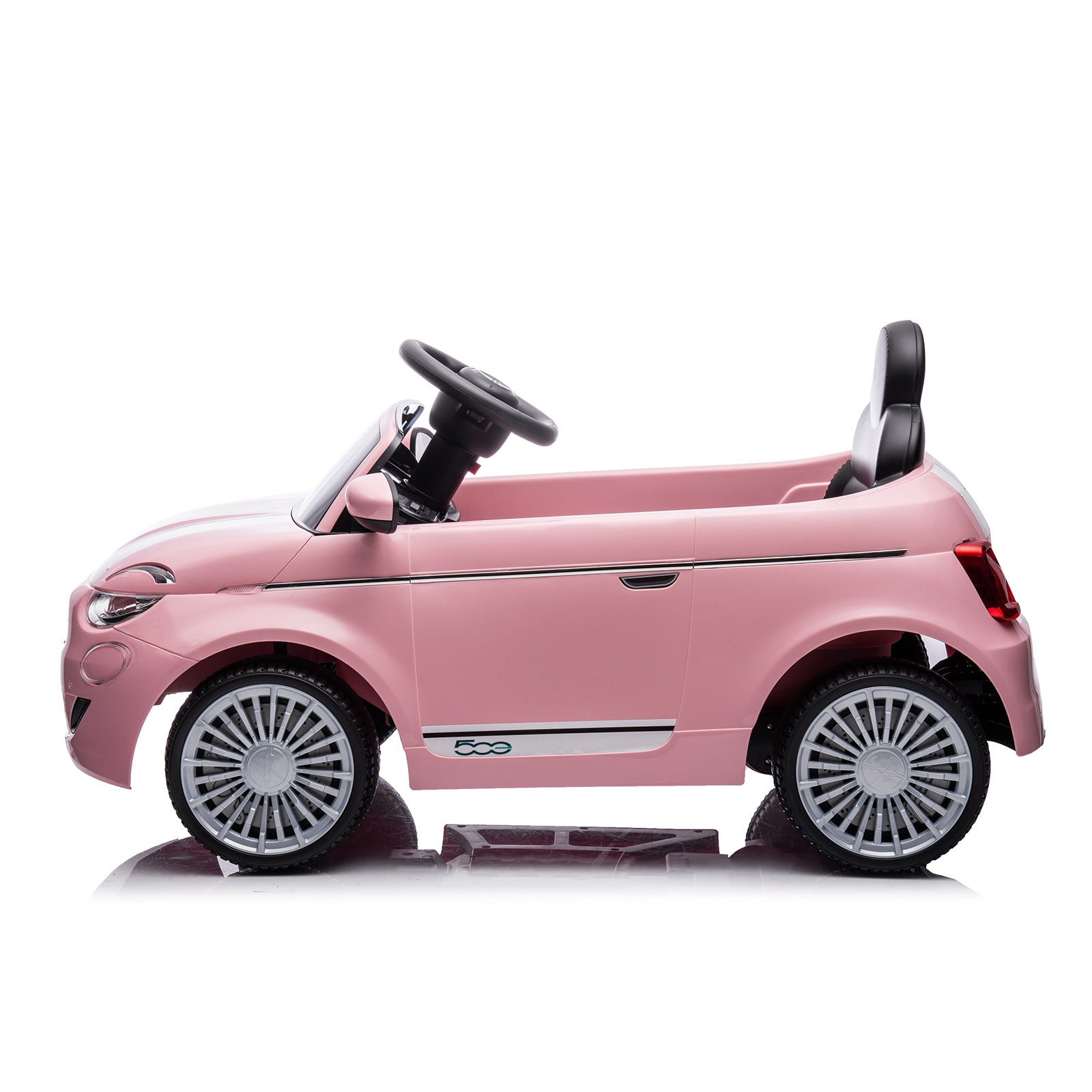 Chipolino Електрическа кола FIAT 500 розова