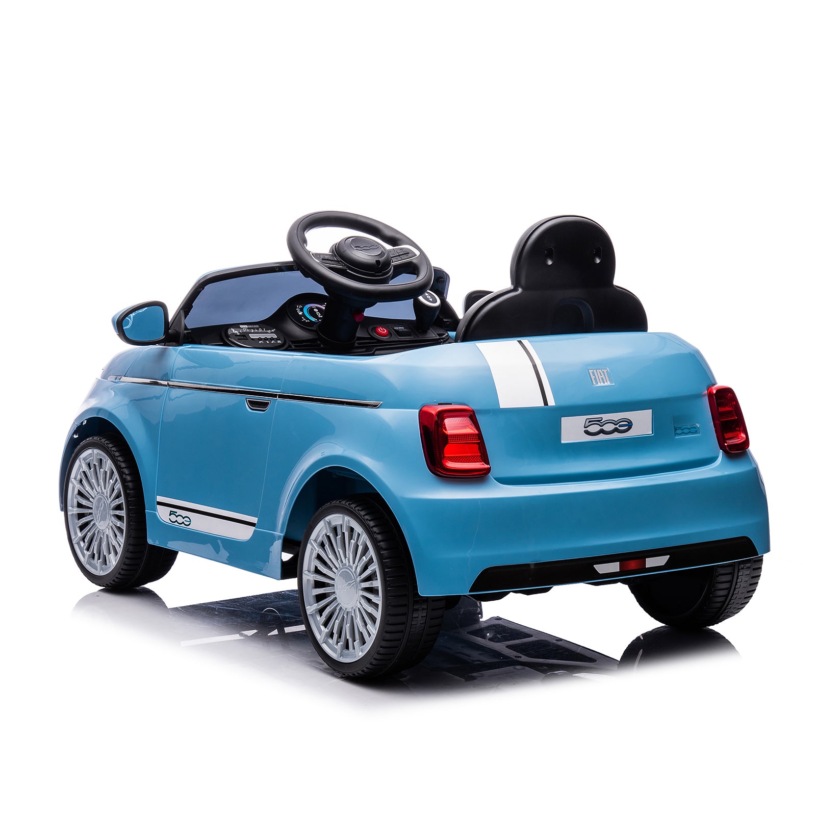 Chipolino Електрическа кола FIAT 500 синя