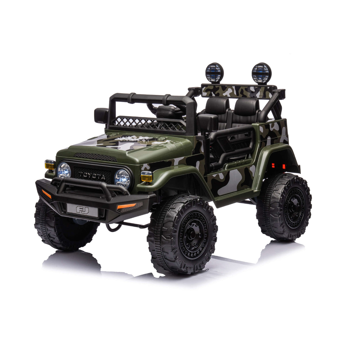 Chipolino Електрически джип Toyota FJ Cruiser милитари EVA гу