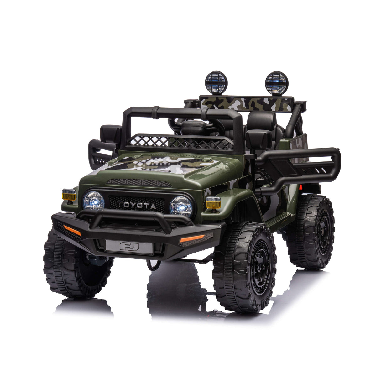 Chipolino Електрически джип Toyota FJ Cruiser милитари EVA гу