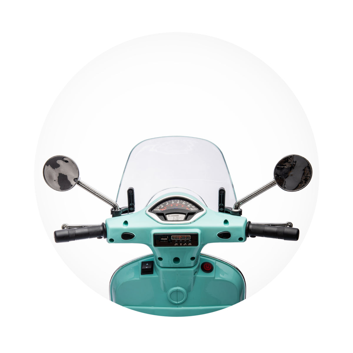Chipolino Електрически мотор Vespa GTS Super зелен