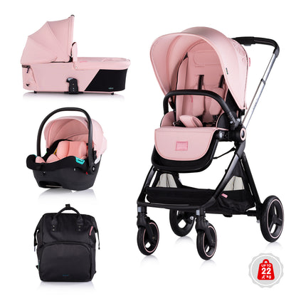 Chipolino Бебешка количка 3 в 1 Elite