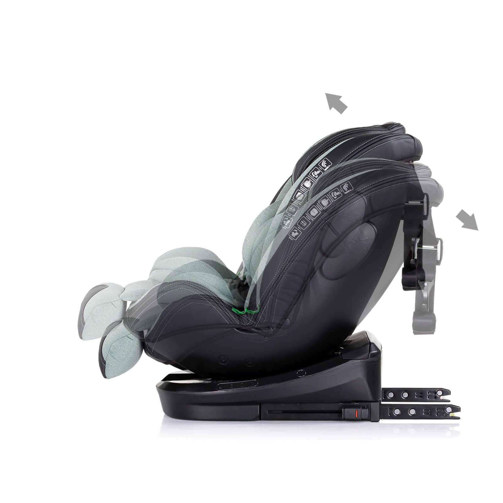 Chipolino Столче за кола360 I-size 40-150 HYPNOTIC босиле