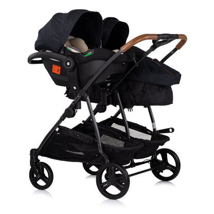 Chipolino Бебешка количка за две деца Duo Smart
