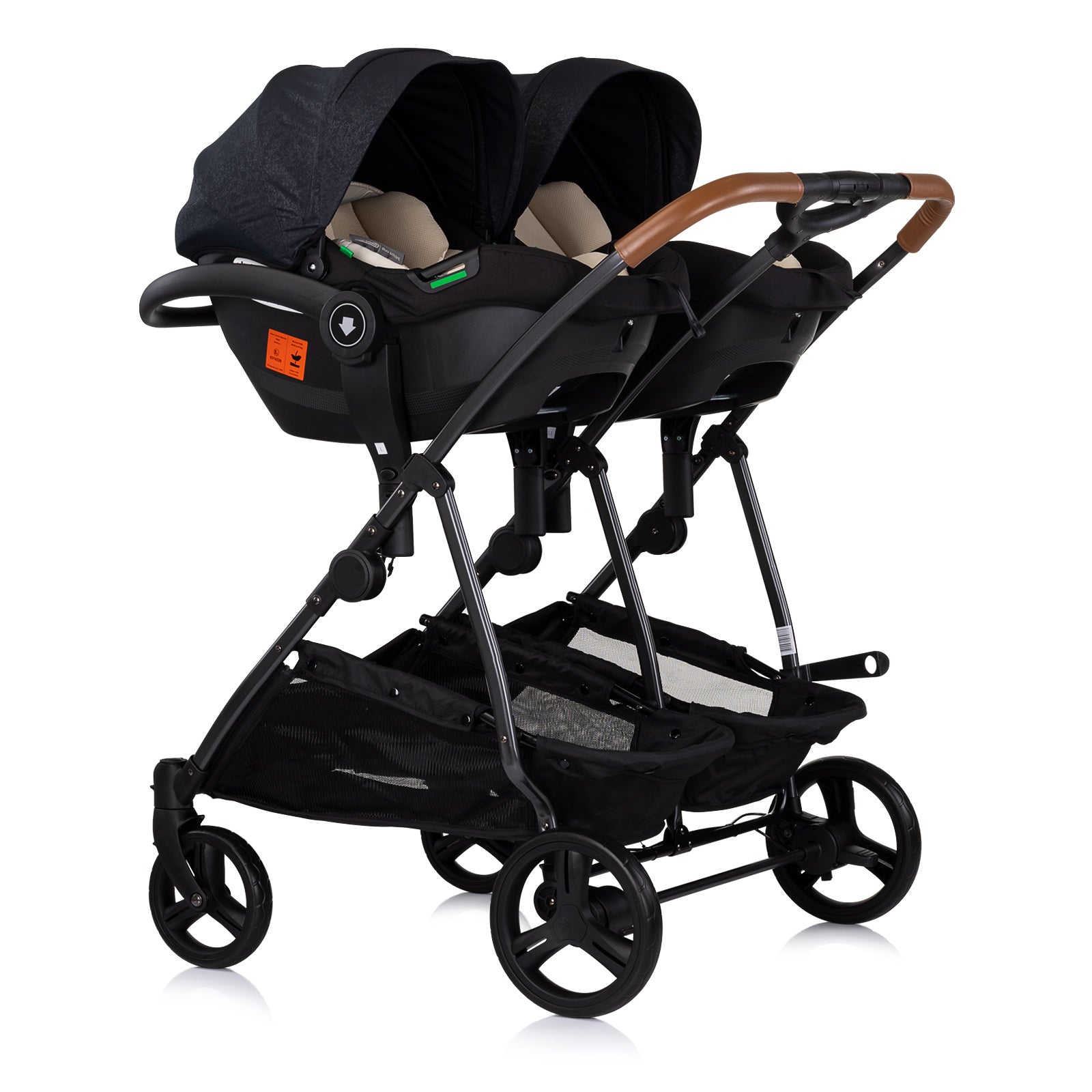 Chipolino Бебешка количка за две деца Duo Smart