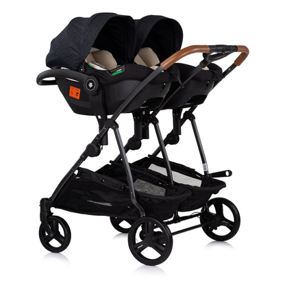 Chipolino Бебешка количка за две деца Duo Smart