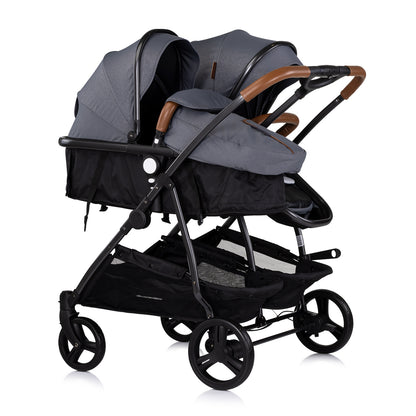 Chipolino Бебешка количка за две деца Duo Smart