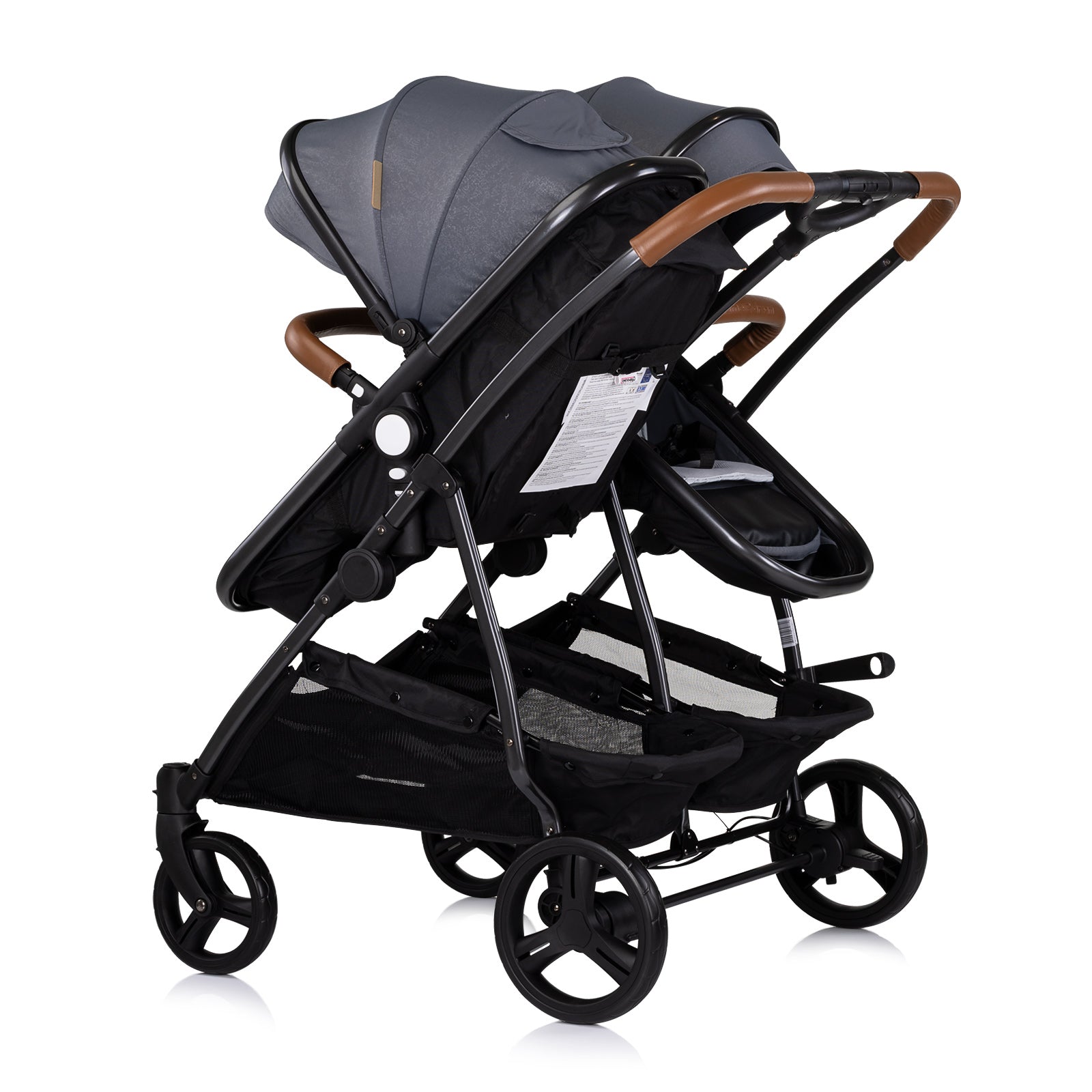 Chipolino Бебешка количка за две деца Duo Smart