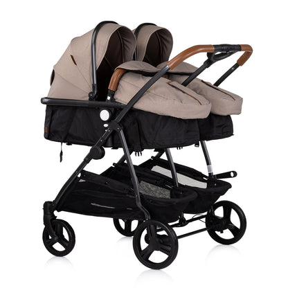 Chipolino Бебешка количка за две деца Duo Smart