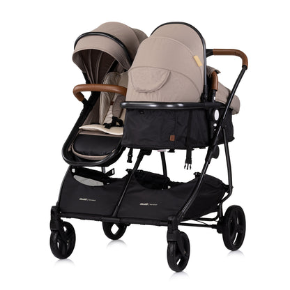 Chipolino Бебешка количка за две деца Duo Smart