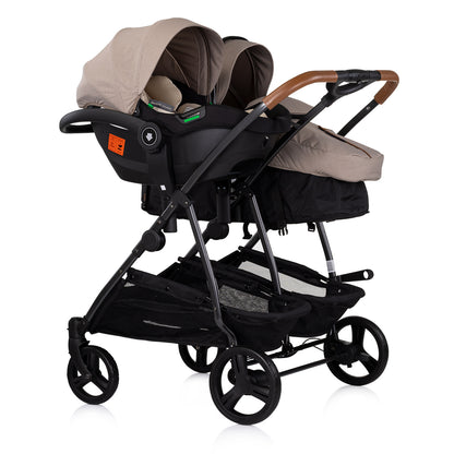 Chipolino Бебешка количка за две деца Duo Smart
