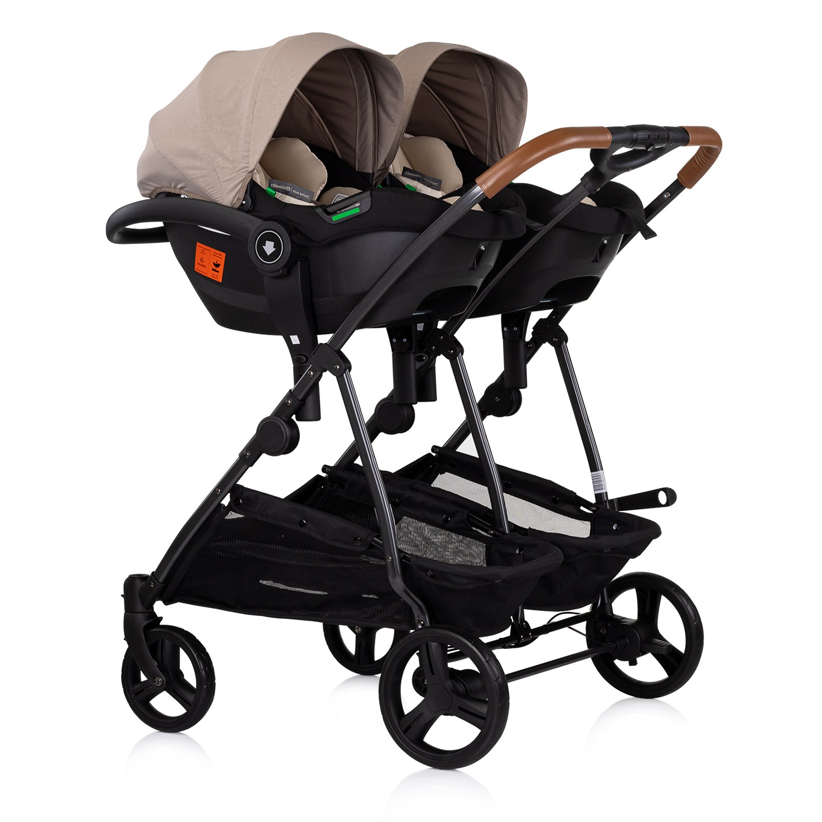 Chipolino Бебешка количка за две деца Duo Smart