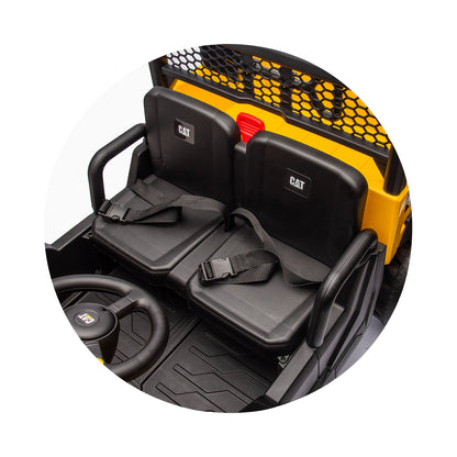 Chipolino Електрическа кола за 2 деца БЪГИ CAT UTV