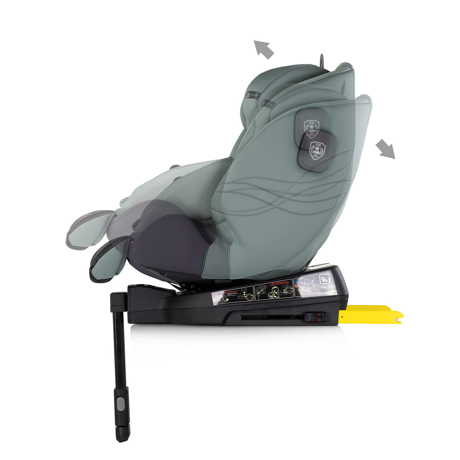 Chipolino Столче за кола 360 I-size 40-150 PREMIUM босиле