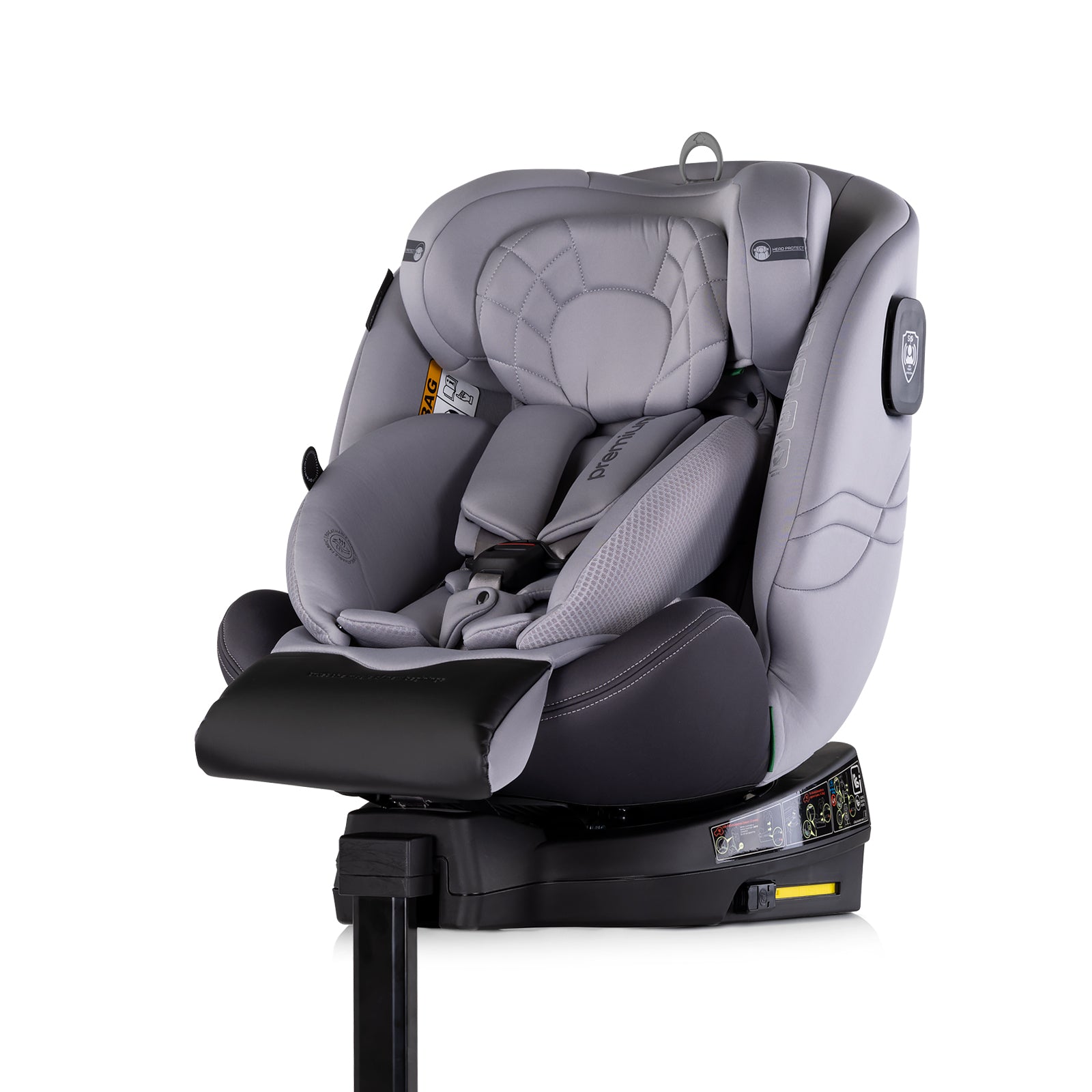 Chipolino Столче за кола 360 I-size 40-150 PREMIUM облак