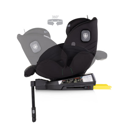 Chipolino Столче за кола 360 I-size 40-150 PREMIUM къпина