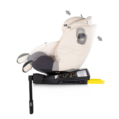 Chipolino Столче за кола 360 I-size 40-150 PREMIUM бишкот