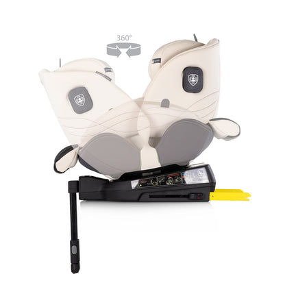 Chipolino Столче за кола 360 I-size 40-150 PREMIUM бишкот